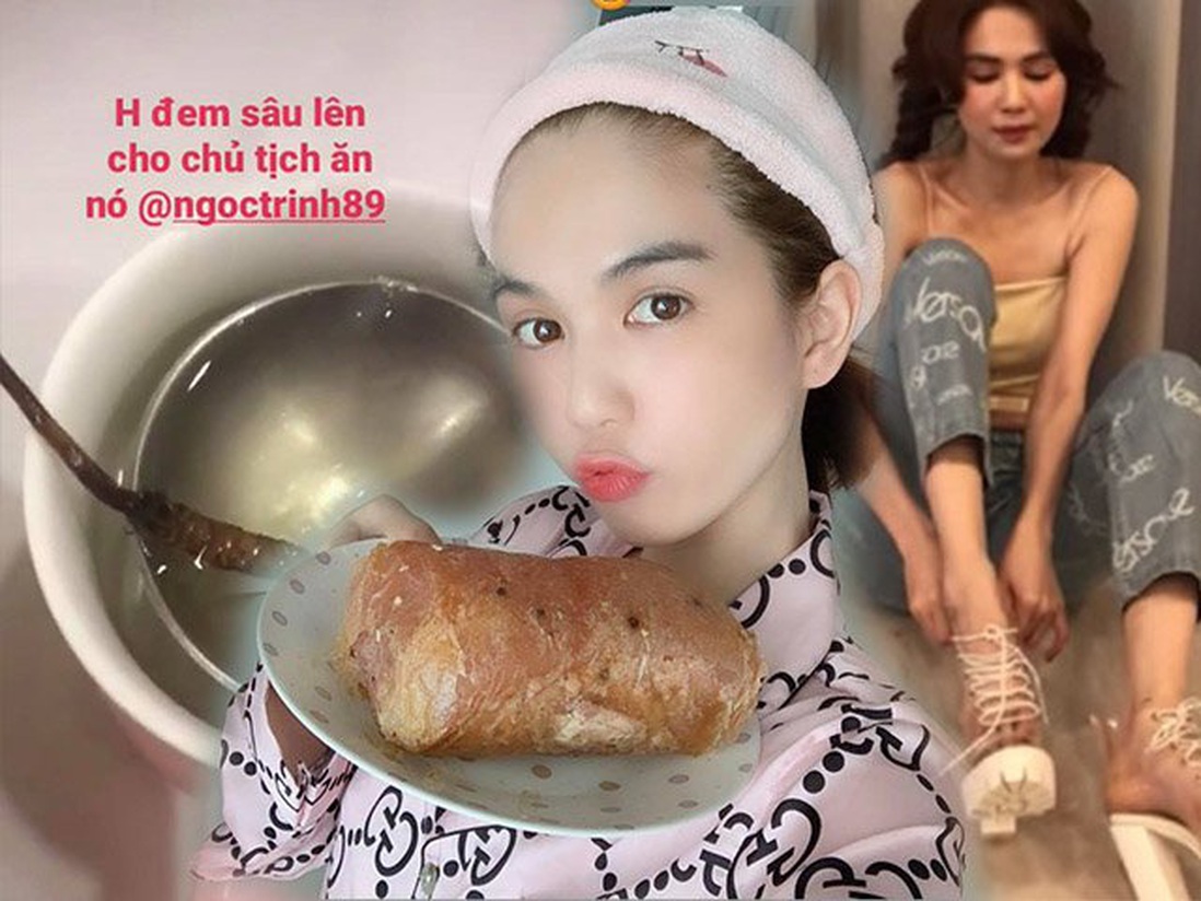 Học mỹ nhân xưa “ăn sâu”, Ngọc Trinh vớt vát được làn da trắng hồng dù người gầy trơ xương