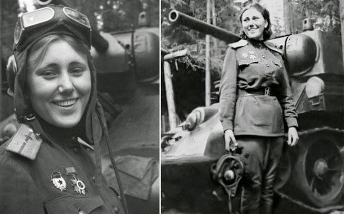 Nữ chiến sĩ lái xe tăng đầu tiên trong lịch sử Liên Xô