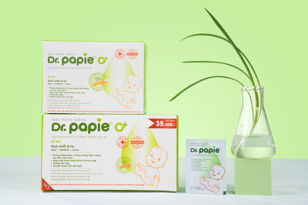 Dr.Papie ra mắt gạc răng miệng 0+ hộp 60 gói: Giải pháp tiết kiệm cho mẹ, giữ trọn an toàn cho bé
- Ảnh 2.