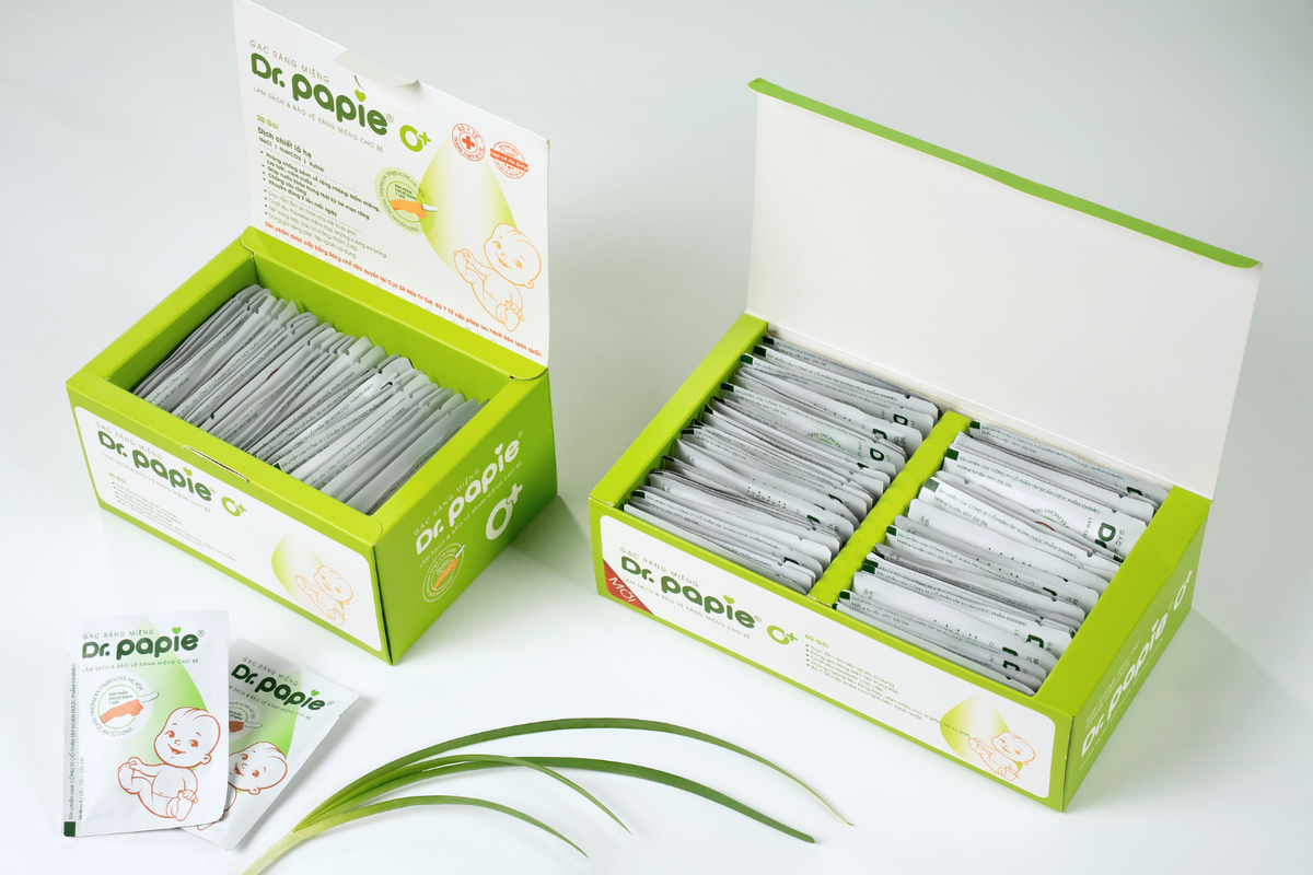 Dr.Papie ra mắt gạc răng miệng 0+ hộp 60 gói: Giải pháp tiết kiệm cho mẹ, giữ trọn an toàn cho bé
- Ảnh 3.