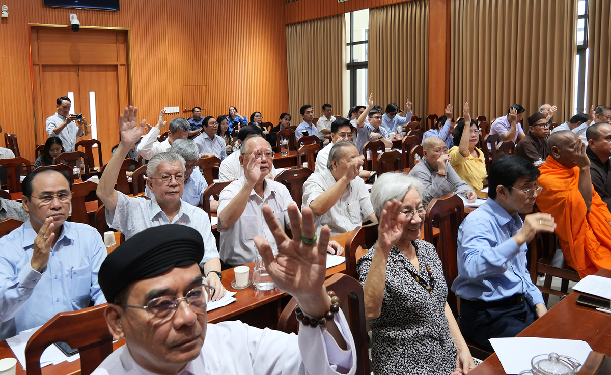 TPHCM hoàn tất công tác chuẩn bị, sẵn sàng cho Đại hội đại biểu MTTQ Thành phố lần thứ I- Ảnh 4. TPHCM hoàn tất công tác chuẩn bị, sẵn sàng cho Đại hội đại biểu MTTQ Thành phố lần thứ I- Ảnh 4.
