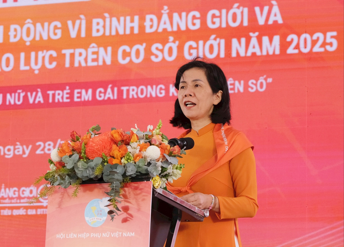 Hội LHPN Việt Nam mít tinh hưởng ứng Tháng Hành động vì bình đẳng giới năm 2025- Ảnh 4.