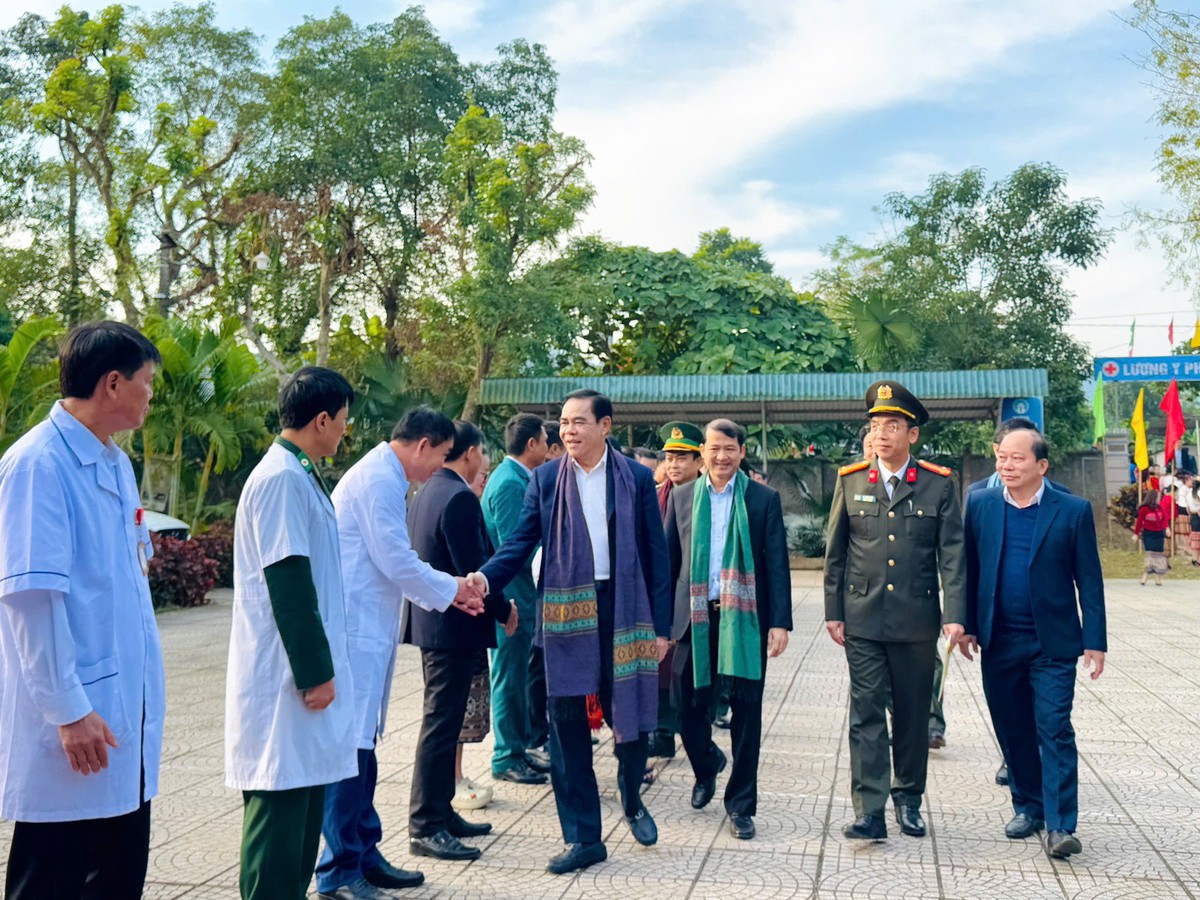 Khởi công xây dựng trạm y tế tại 3 xã vùng biên ở Nghệ An- Ảnh 1. Khởi công xây dựng trạm y tế tại 3 xã vùng biên ở Nghệ An- Ảnh 1.