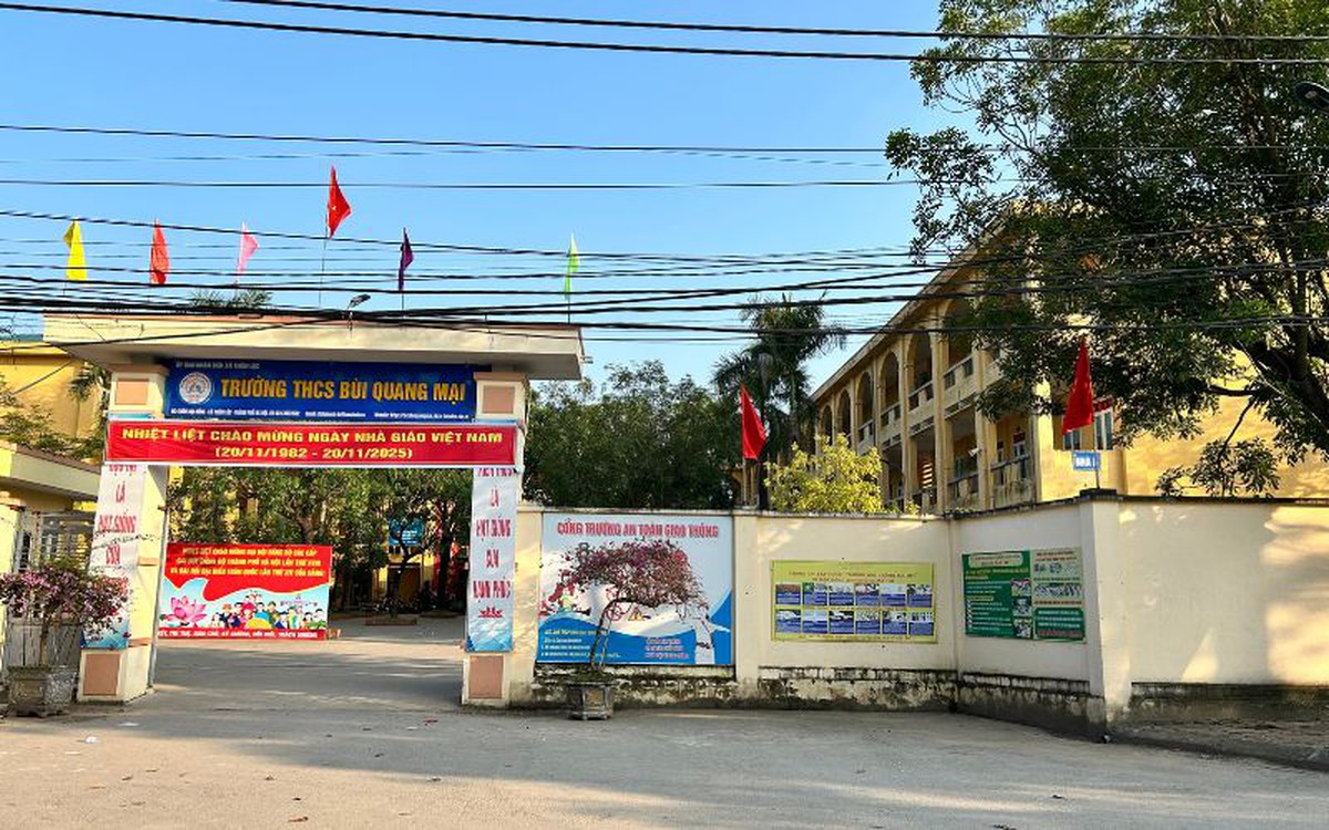 Nhiều sai phạm tại Trường THCS Bùi Quang Mại (Hà Nội): Thanh tra xong vẫn không khắc phục- Ảnh 1.