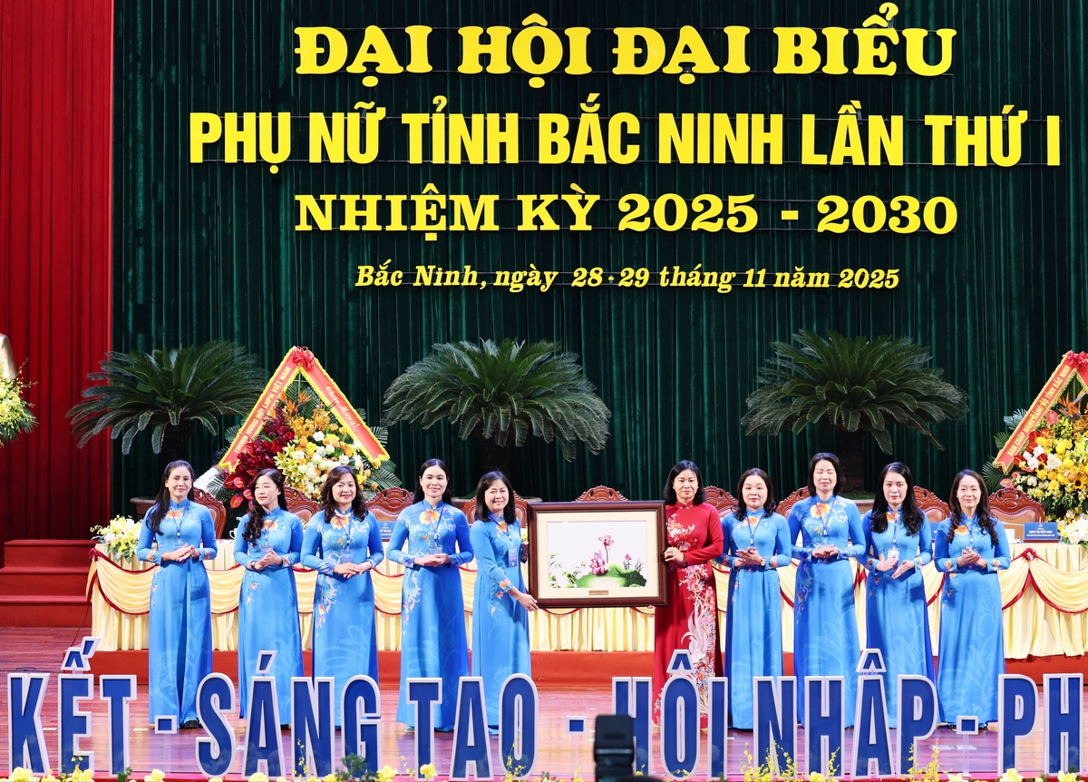 Chủ tịch Hội LHPN Việt Nam dự Đại hội đại biểu phụ nữ tỉnh Bắc Ninh nhiệm kỳ 2025-2030- Ảnh 6.