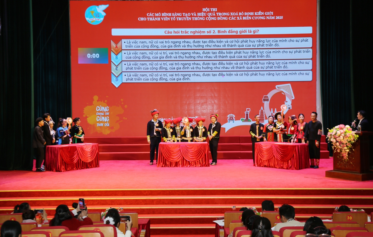 Lào Cai tổ chức Hội thi Các mô hình sáng tạo và hiệu quả trong xóa bỏ định kiến giới năm 2025- Ảnh 3.