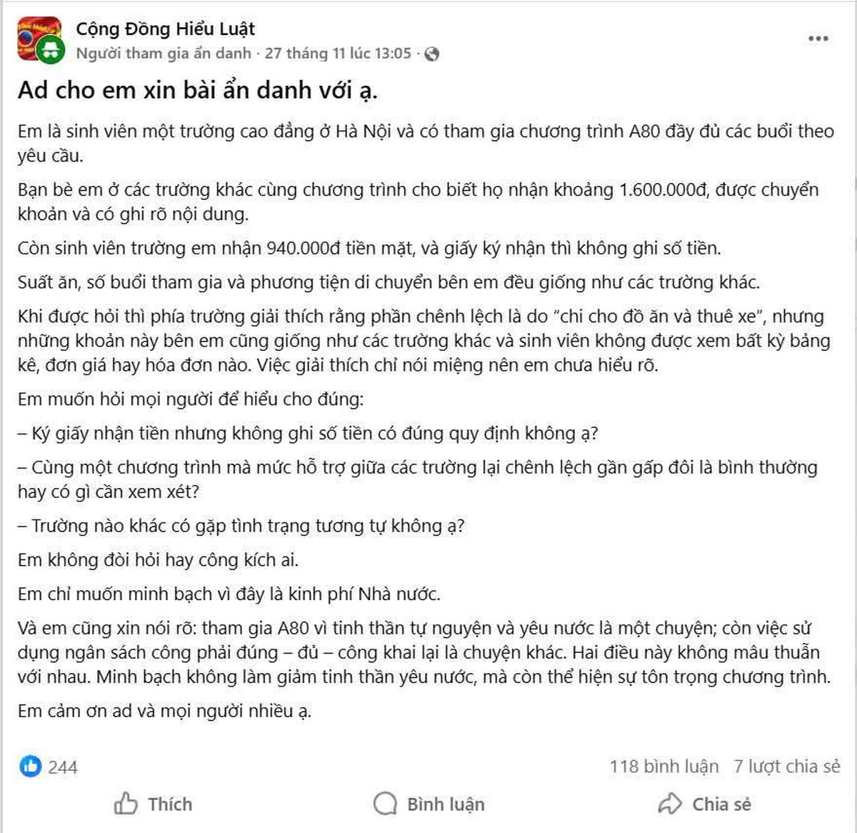 Lùm xùm khoản chi tập luyện A80: Hiệu trưởng trường Cao đẳng Du lịch Hà Nội thừa nhận sơ suất- Ảnh 3. Lùm xùm khoản chi tập luyện A80: Hiệu trưởng trường Cao đẳng Du lịch Hà Nội thừa nhận sơ suất- Ảnh 3.