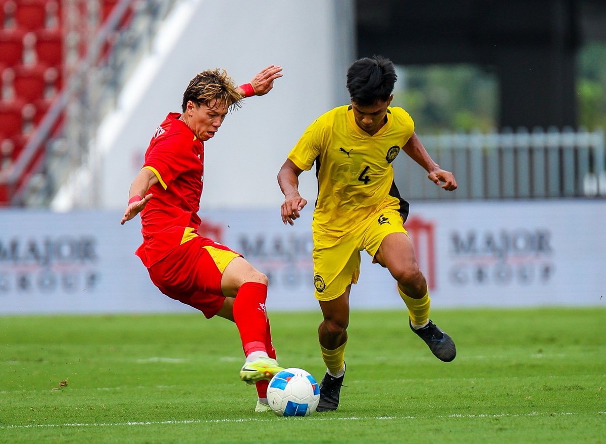 U22 Việt Nam vào bán kết bóng đá nam SEA Games 33- Ảnh 3.