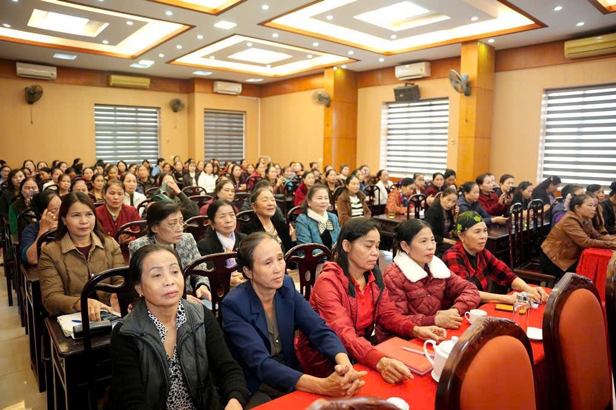 Hà Tĩnh: Đa dạng hình thức đưa Nghị quyết Đại hội phụ nữ đến từng chi hội                                 - Ảnh 2.