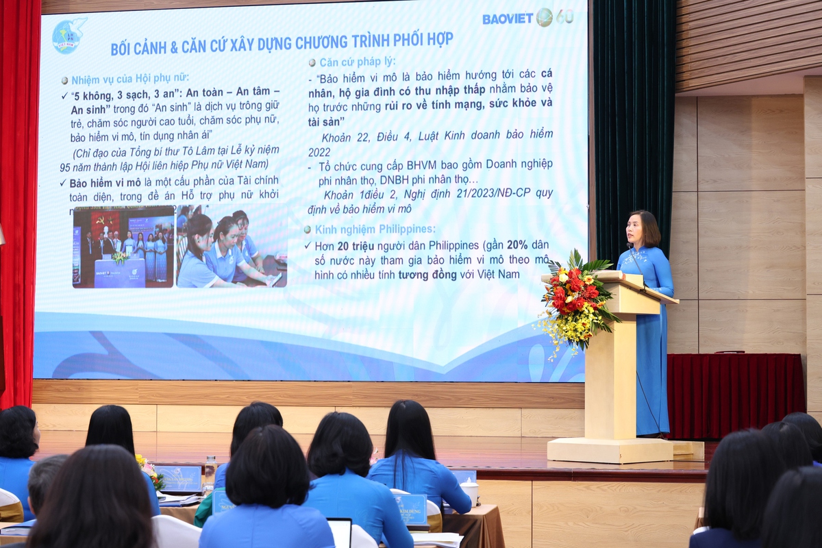 Hội LHPN Việt Nam và Tập đoàn Bảo Việt ký kết Chương trình phối hợp- Ảnh 3. Hội LHPN Việt Nam và Tập đoàn Bảo Việt ký kết Chương trình phối hợp- Ảnh 3.