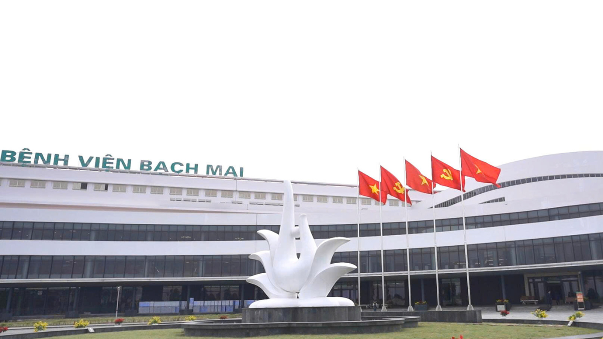 Cận cảnh cơ sở 2 Bệnh viện Bạch Mai và Bệnh viện Hữu nghị Việt Đức trước ngày khánh thành- Ảnh 1.