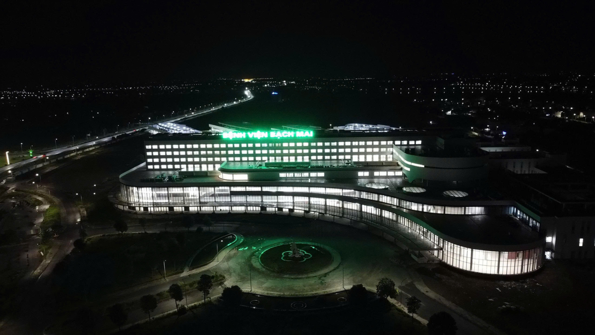 Cận cảnh cơ sở 2 Bệnh viện Bạch Mai và Bệnh viện Hữu nghị Việt Đức trước ngày khánh thành- Ảnh 3.