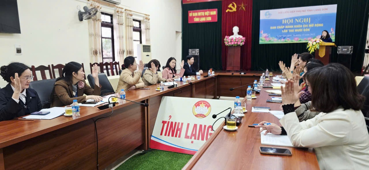 Bà Lê Ngọc Thùy làm Phó Chủ tịch Hội LHPN tỉnh Lạng Sơn- Ảnh 1.