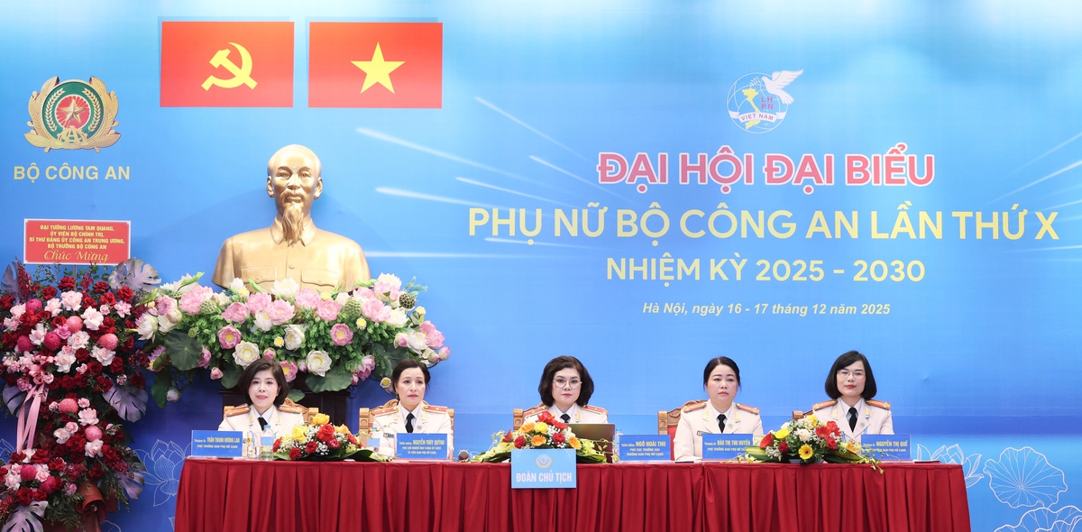 Đại hội đại biểu Phụ nữ Bộ Công an lần thứ X thành công tốt đẹp- Ảnh 6.