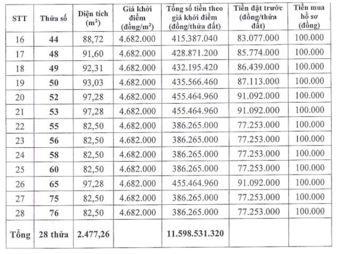 Hà Nội đấu giá hàng loạt lô đất cuối năm: Có khu giá khởi điểm hàng trăm tỷ đồng- Ảnh 1. Hà Nội đấu giá hàng loạt lô đất cuối năm: Có khu giá khởi điểm hàng trăm tỷ đồng- Ảnh 1.
