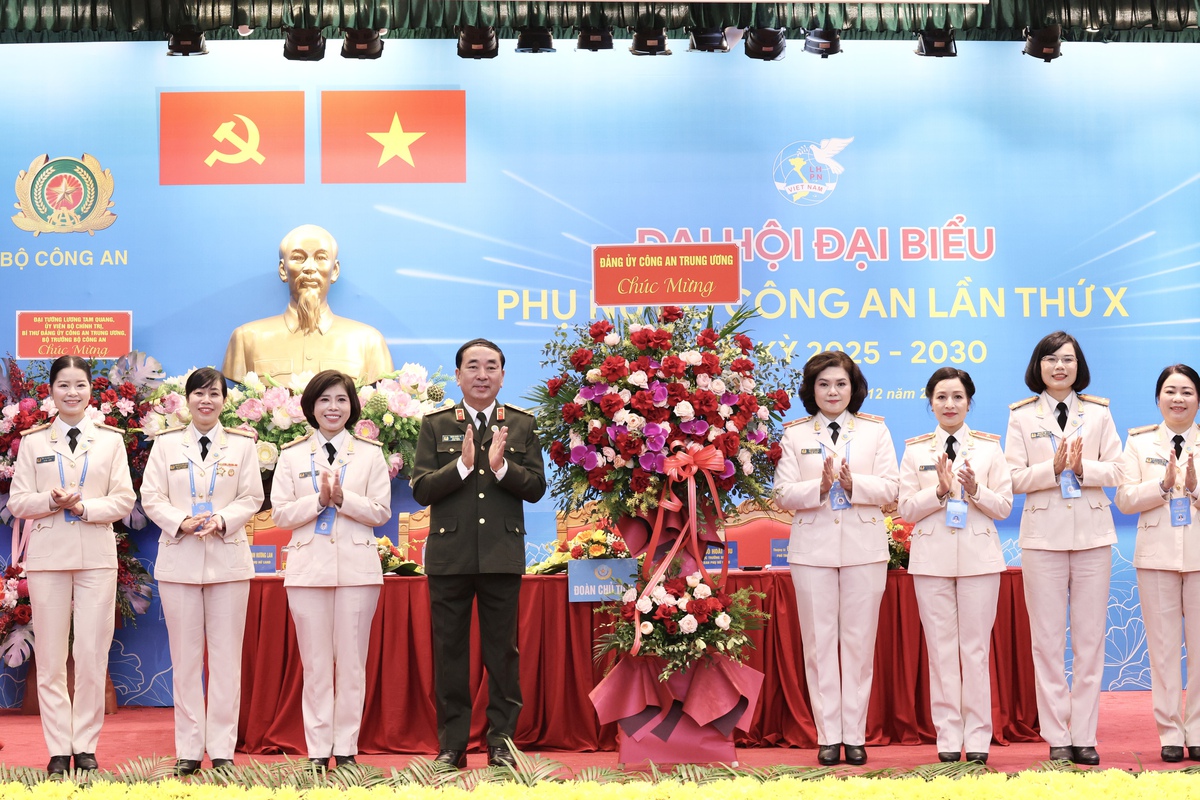 Đại hội đại biểu Phụ nữ Bộ Công an lần thứ X thành công tốt đẹp- Ảnh 5.