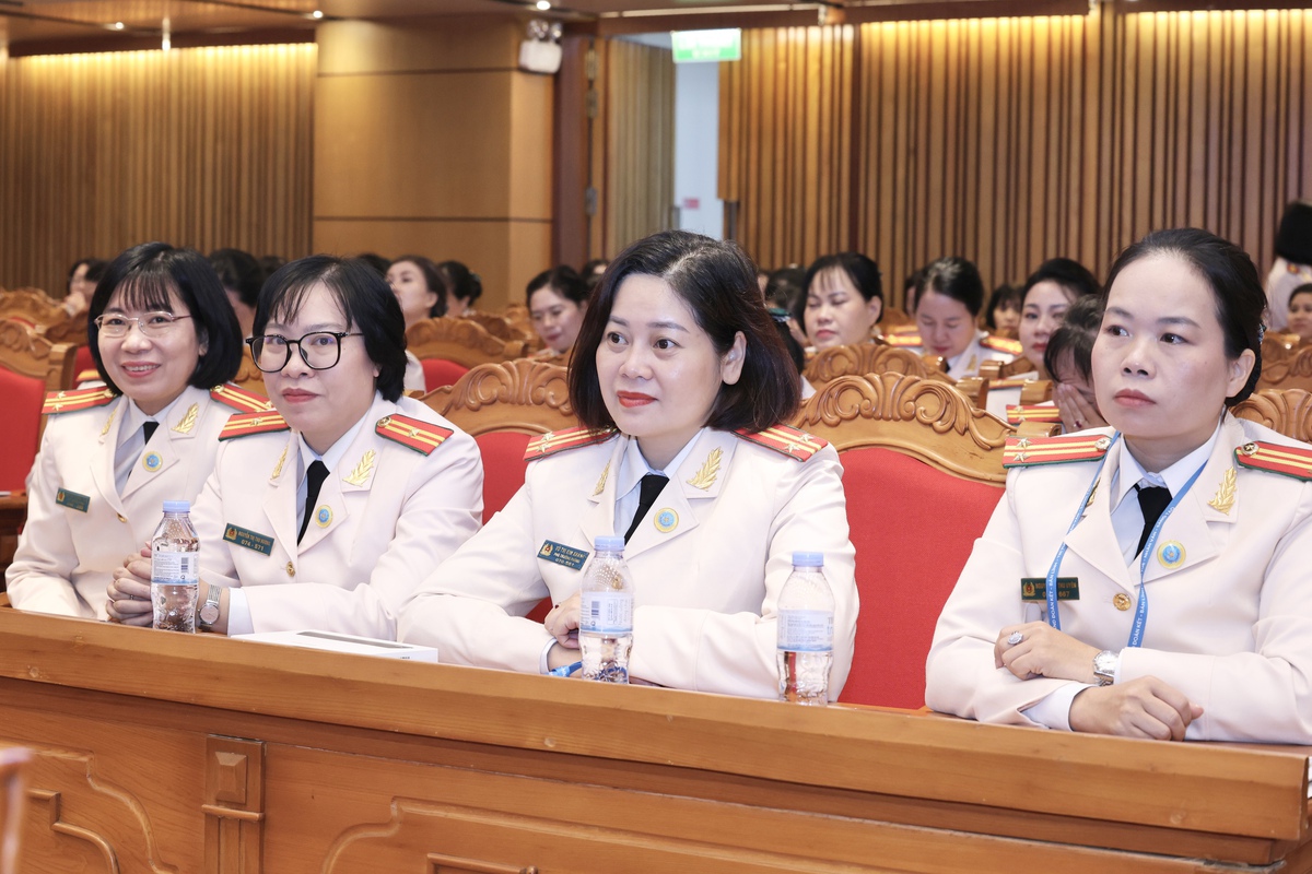 Những hình ảnh đẹp tại Đại hội đại biểu Phụ nữ Bộ Công an lần thứ X- Ảnh 5.