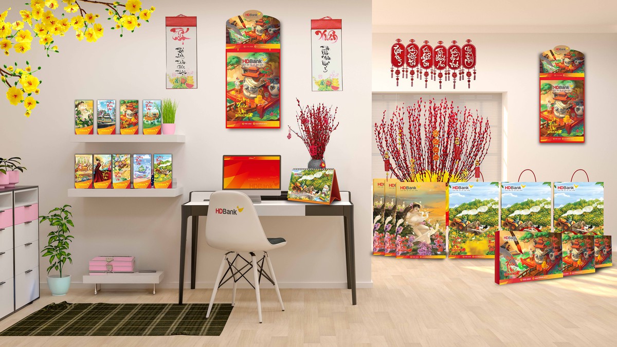 Bộ lịch HDBank 2026 - Di sản rực rỡ hòa nhịp tinh thần đổi mới- Ảnh 1.