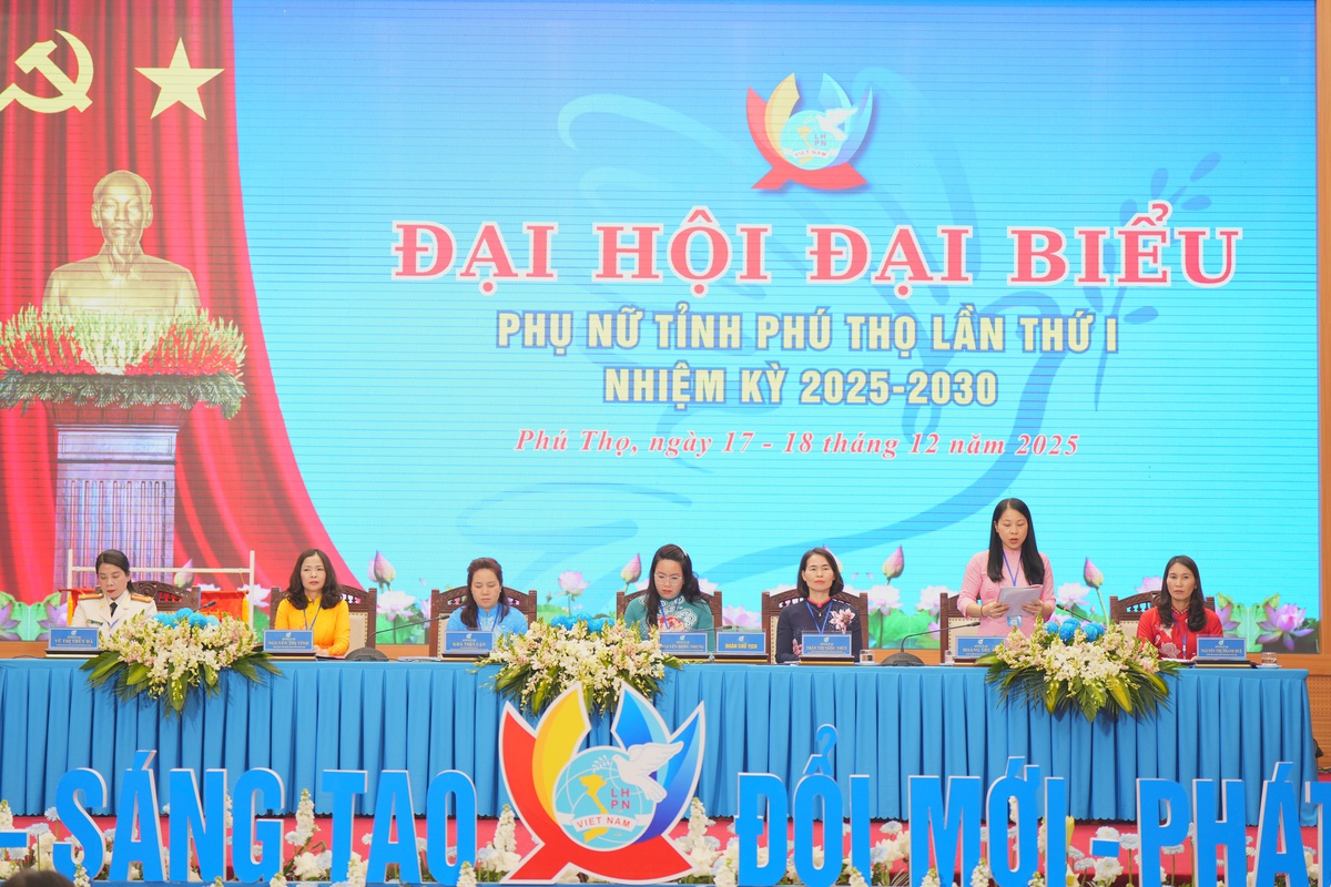 Những khoảnh khắc đáng nhớ của Đại hội đại biểu Phụ nữ tỉnh Phú Thọ lần thứ I- Ảnh 3.