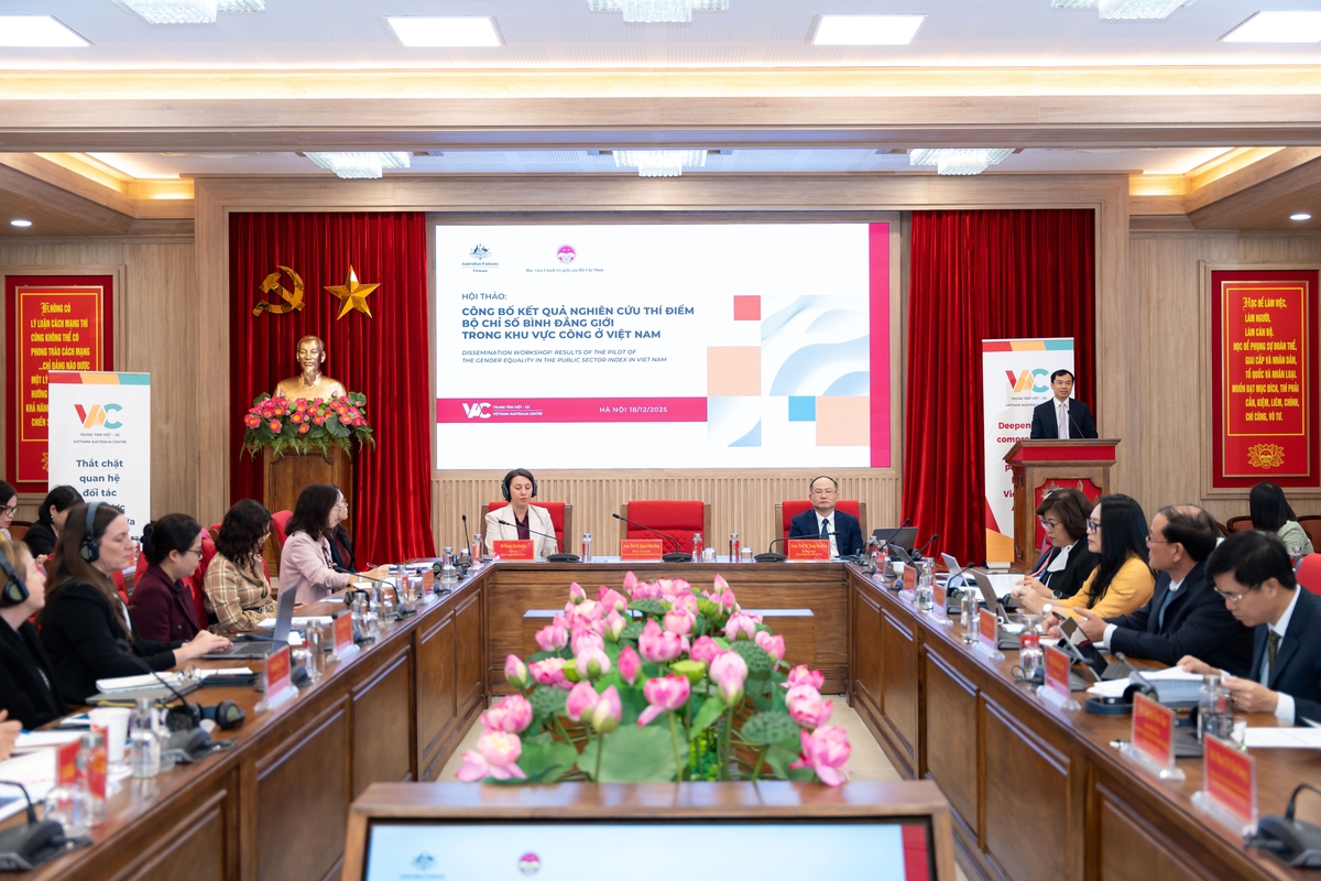 Thúc đẩy bình đẳng giới trong khu vực công: Để dữ liệu trở thành động lực của thay đổi- Ảnh 1.