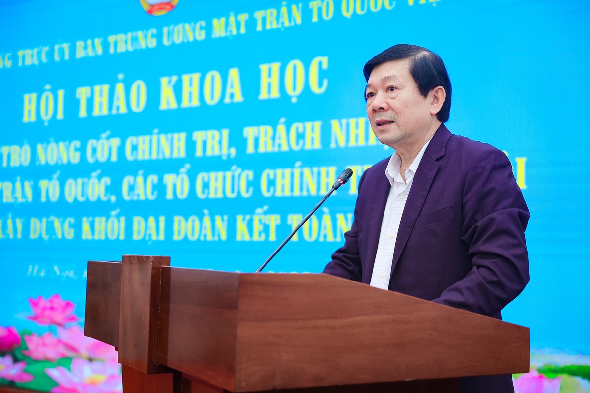 Phát huy vai trò, trách nhiệm MTTQ, các tổ chức chính trị - xã hội xây dựng khối đại đoàn kết toàn dân- Ảnh 2.