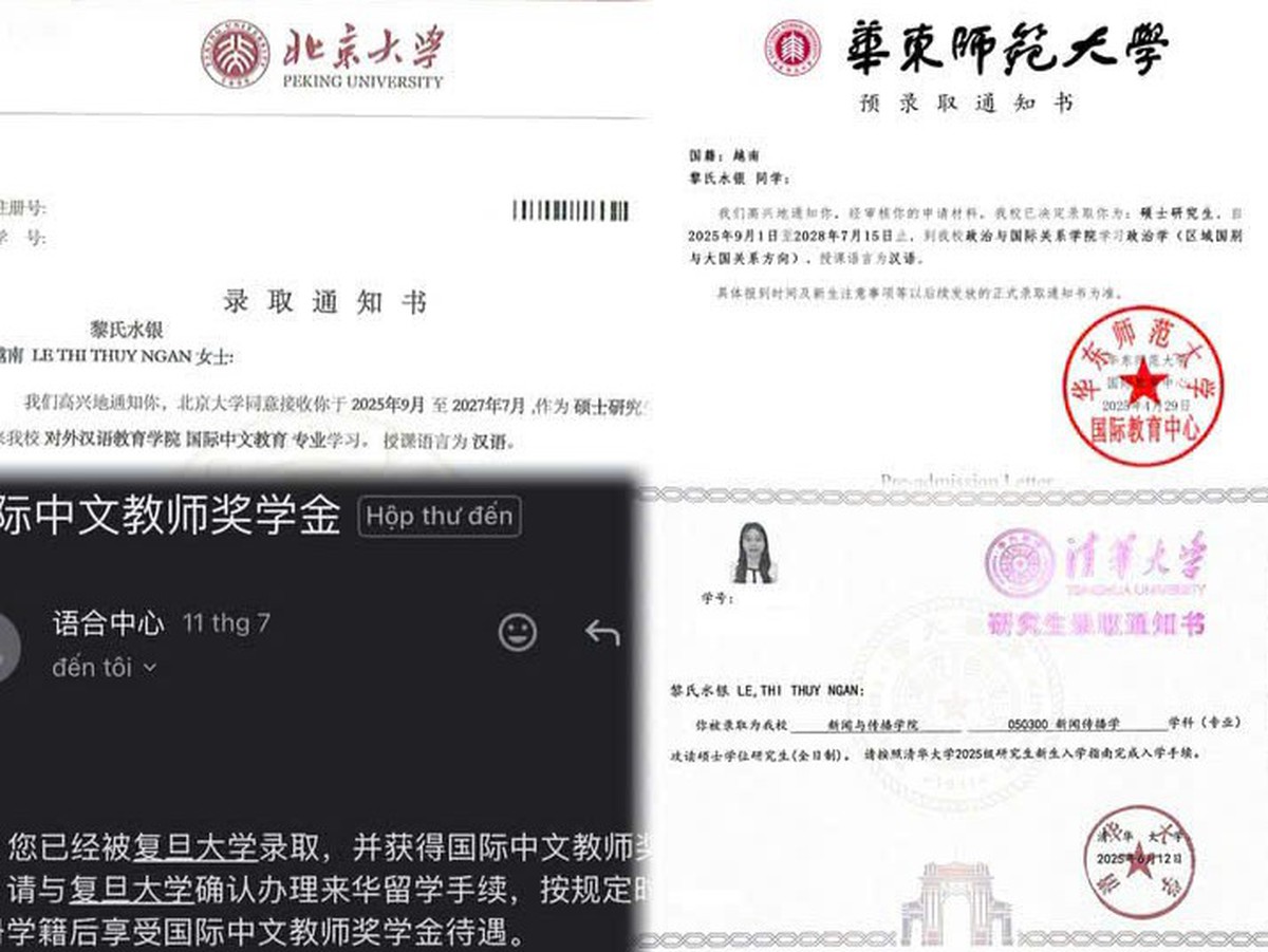 Nữ sinh Việt đỗ thạc sĩ 4 trường hàng đầu Trung Quốc- Ảnh 2. Nữ sinh Việt đỗ thạc sĩ 4 trường hàng đầu Trung Quốc- Ảnh 2.