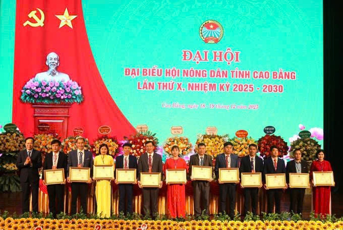 Ông  Nguyễn Phương Huy làm Chủ tịch Hội Nông dân tỉnh Cao Bằng- Ảnh 5.