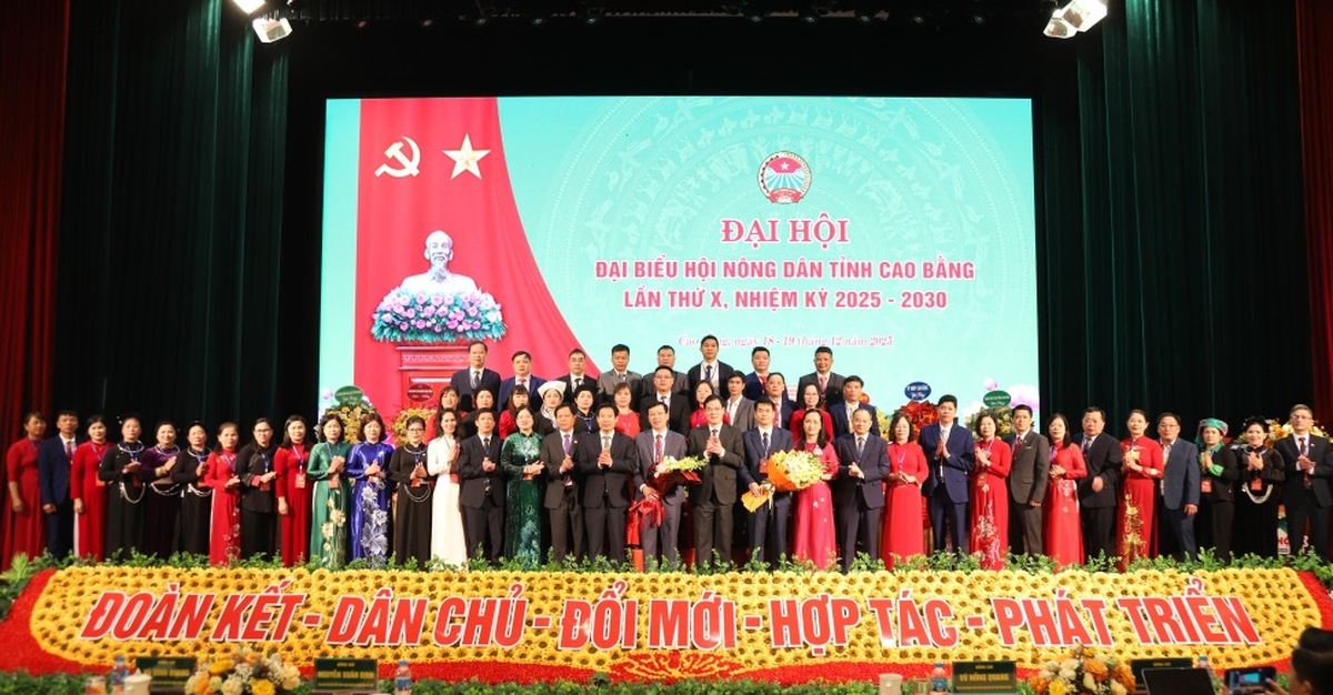 Ông  Nguyễn Phương Huy làm Chủ tịch Hội Nông dân tỉnh Cao Bằng- Ảnh 4.