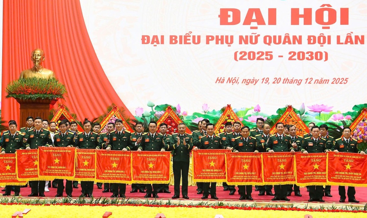Quán triệt nhiều nội dung quan trọng tại phiên thứ nhất Đại hội đại biểu Phụ nữ Quân đội lần thứ VIII- Ảnh 11.