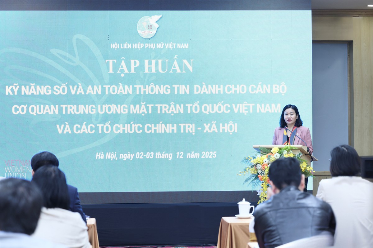 Tập huấn nâng cao kỹ năng số và an toàn thông tin cho cán bộ khối Mặt trận Tổ quốc Việt Nam- Ảnh 2.