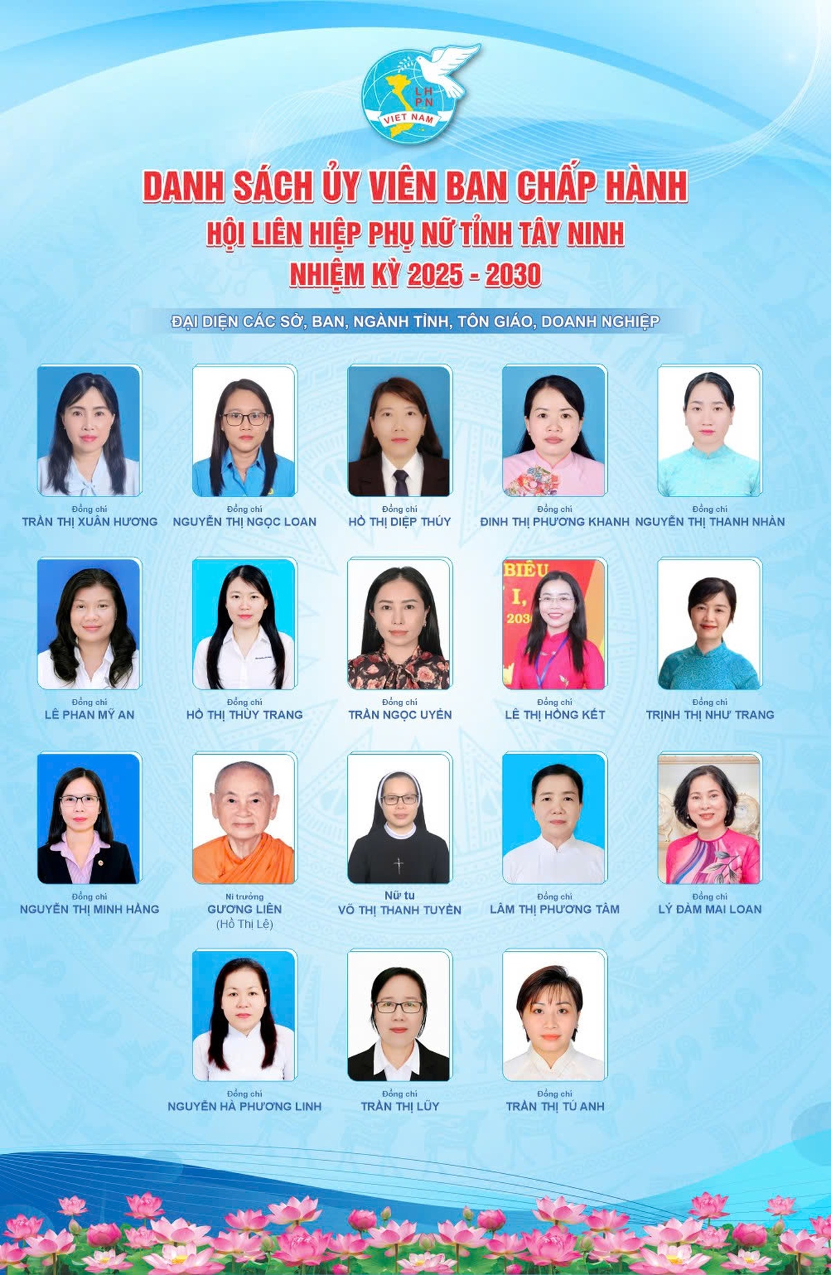 Infographic: Bà Phan Thị Thùy Vân làm Chủ tịch Hội LHPN tỉnh Tây Ninh nhiệm kỳ 2025-2030- Ảnh 6.