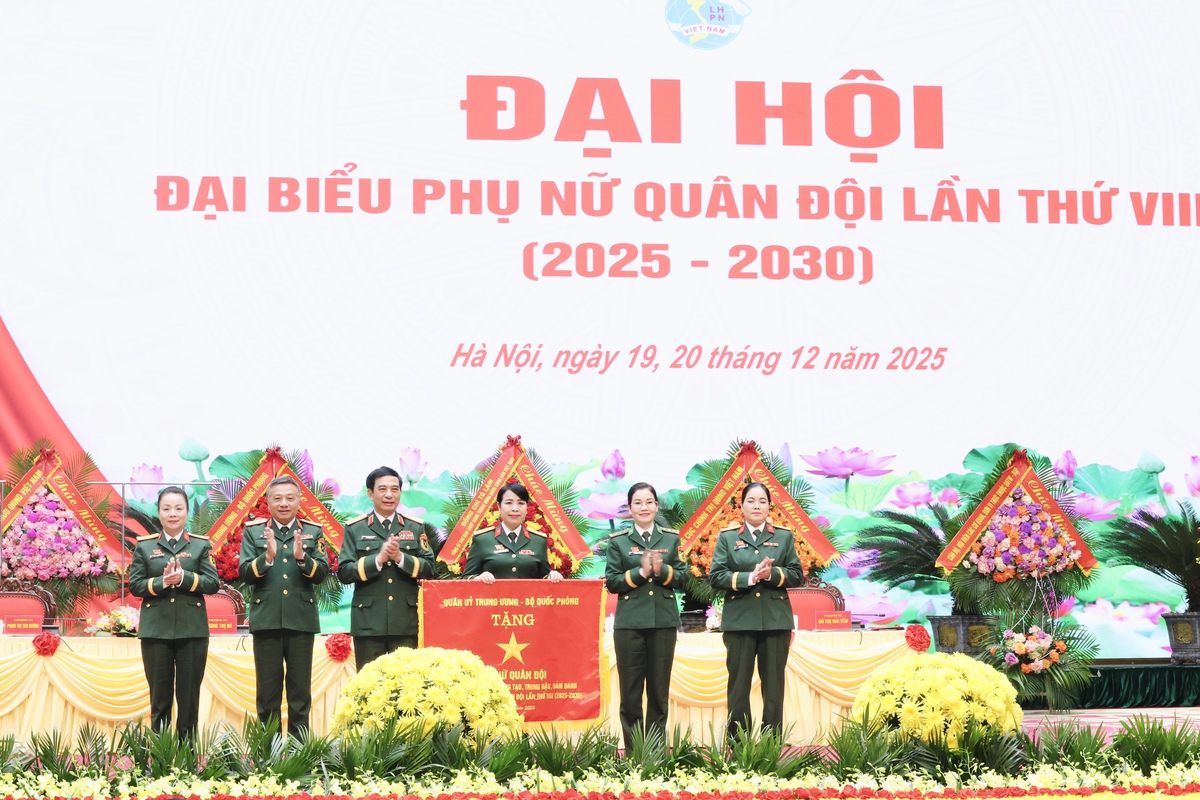 Đại hội đại biểu Phụ nữ Quân đội lần thứ VIII thành công tốt đẹp- Ảnh 11.