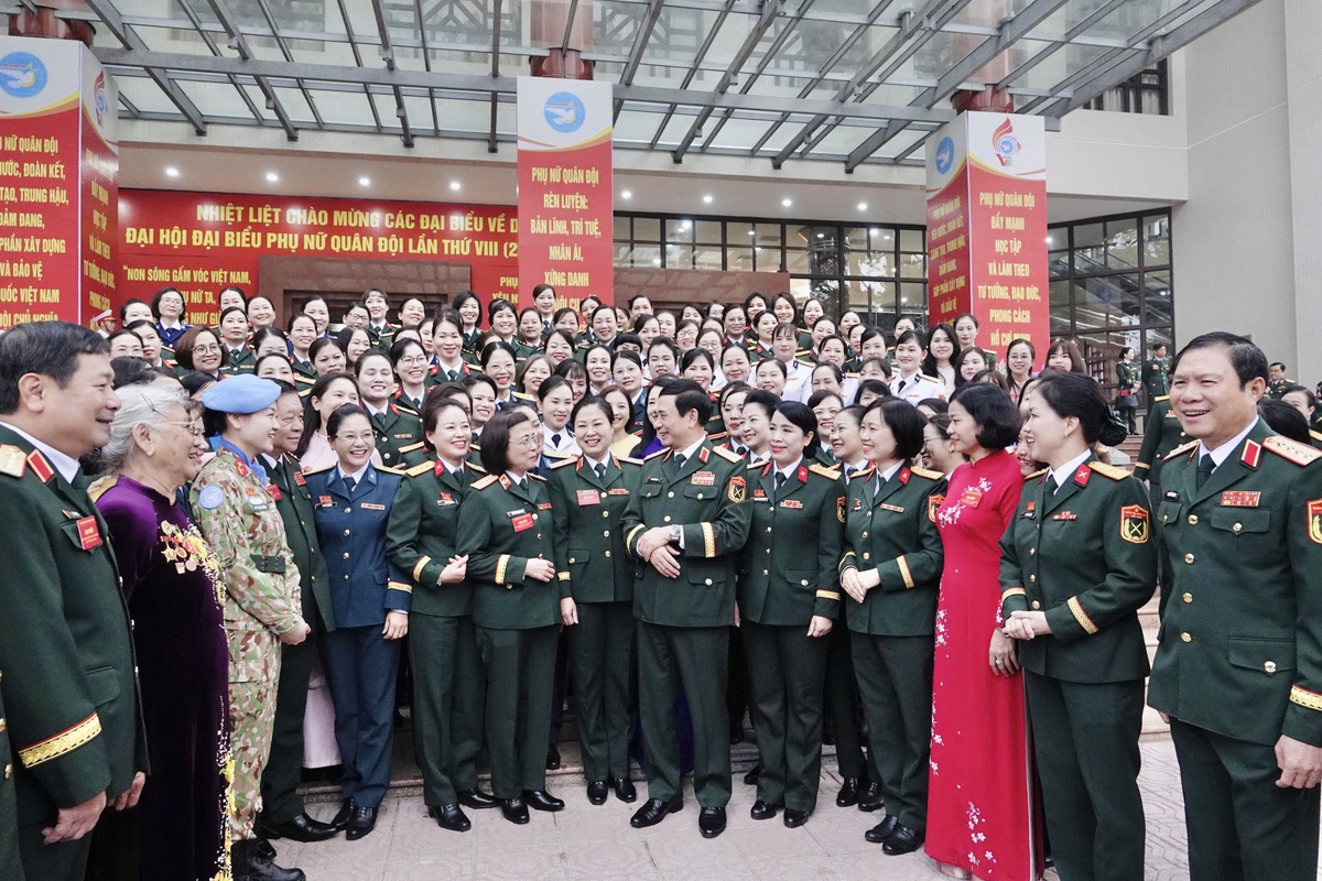 Đại hội đại biểu Phụ nữ Quân đội lần thứ VIII thành công tốt đẹp- Ảnh 18.