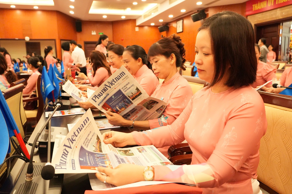 Chủ tịch Hội LHPN Việt Nam Nguyễn Thị Tuyến dự Đại hội Đại biểu Phụ nữ TPHCM- Ảnh 7.