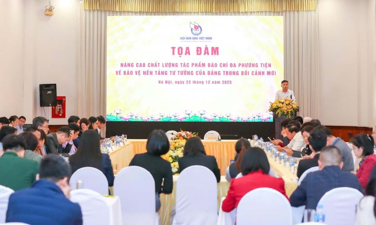 Nâng cao chất lượng tác phẩm báo chí đa phương tiện về bảo vệ nền tảng tư tưởng của Đảng trong bối cảnh mới- Ảnh 2.