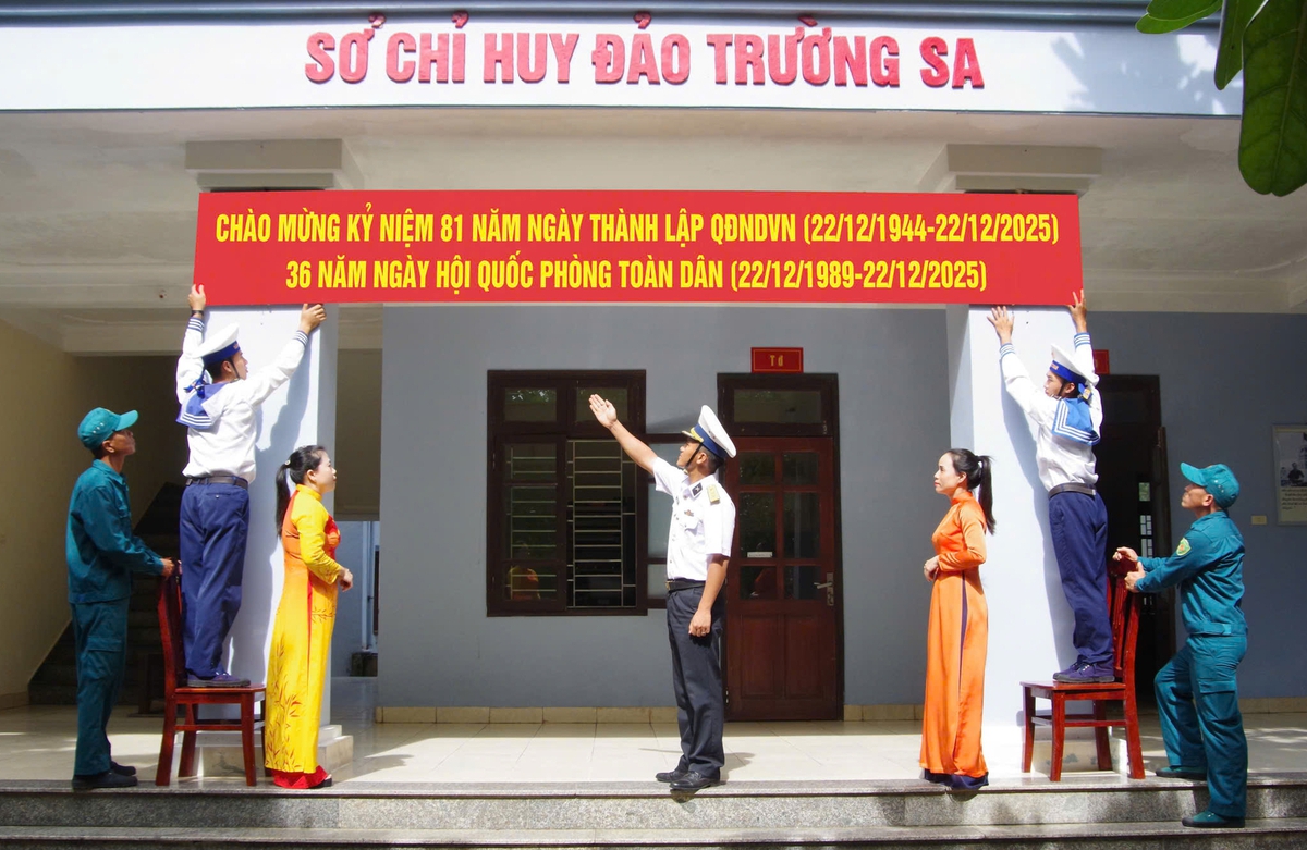 Bộ đội Hải quân khẳng định ý chí, bản lĩnh trong sự nghiệp bảo vệ chủ quyền biển, đảo- Ảnh 1.
