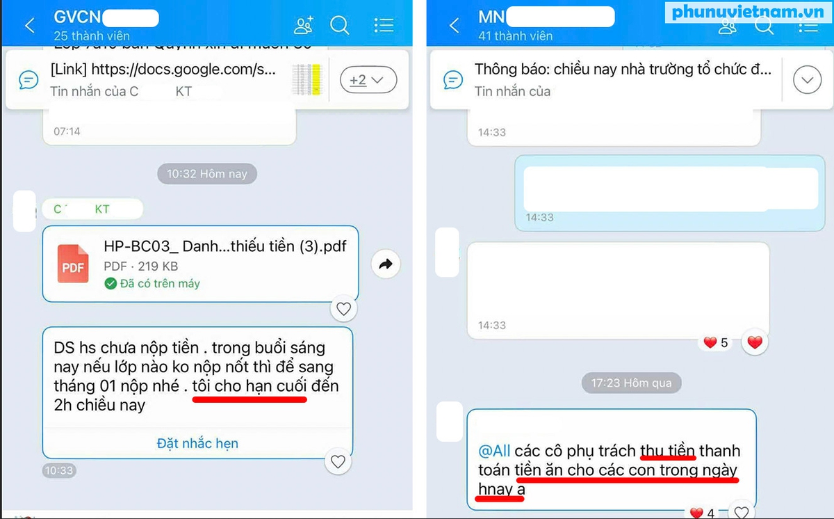 Giáo viên chủ nhiệm căng thẳng vì như người "đòi nợ thuê"- Ảnh 1.