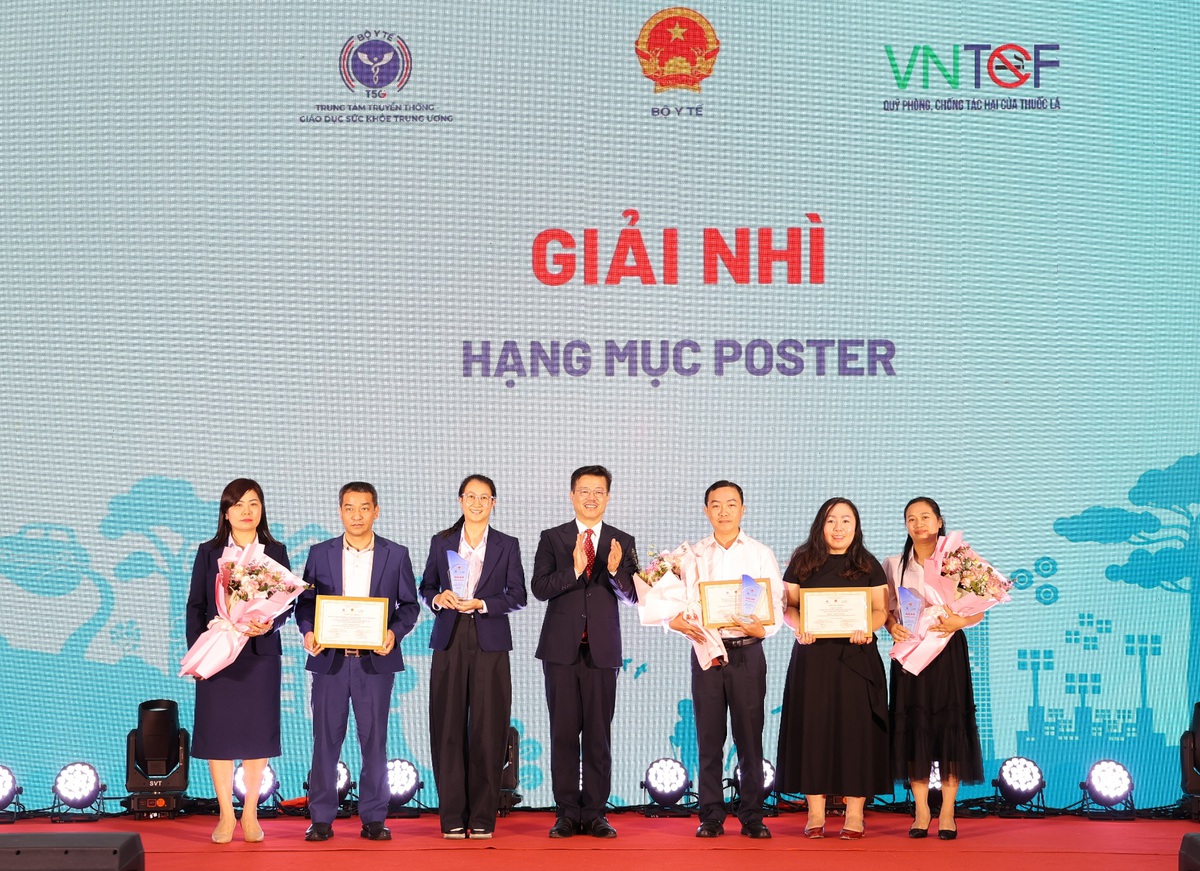 Vinh danh các tác phẩm truyền thông về môi trường không khói thuốc lá- Ảnh 2.