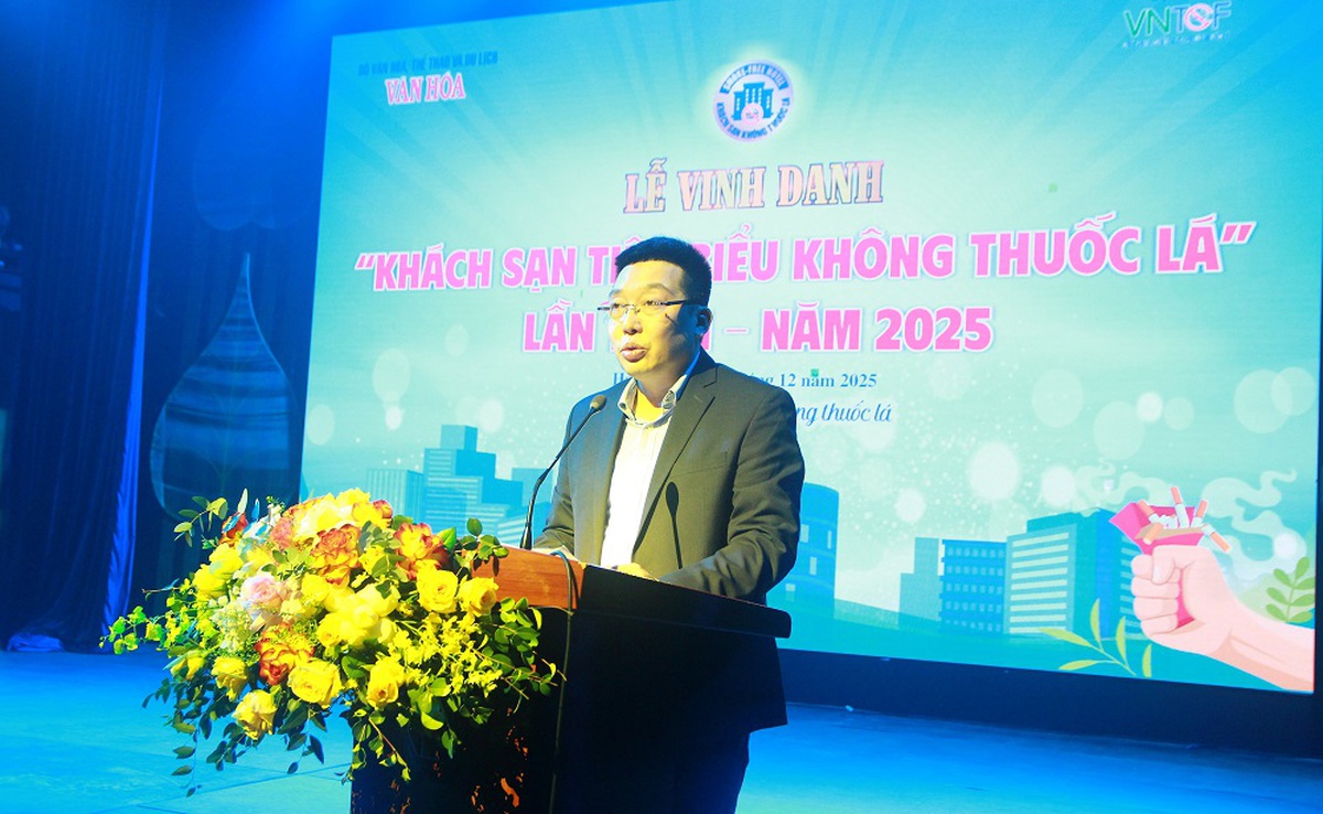 Vinh danh 44 “Khách sạn tiêu biểu không thuốc lá”- Ảnh 1.