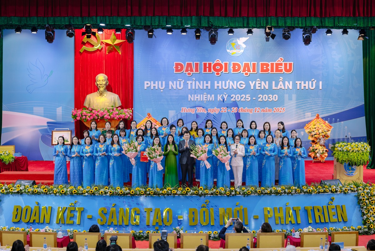 Những hình ảnh đáng nhớ của Đại hội đại biểu Phụ nữ tỉnh Hưng Yên lần thứ I- Ảnh 6.