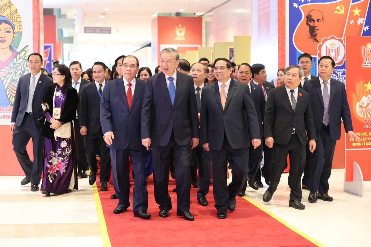 Những hình ảnh đẹp tại Đại hội Thi đua yêu nước toàn quốc lần thứ XI - Ảnh 3.