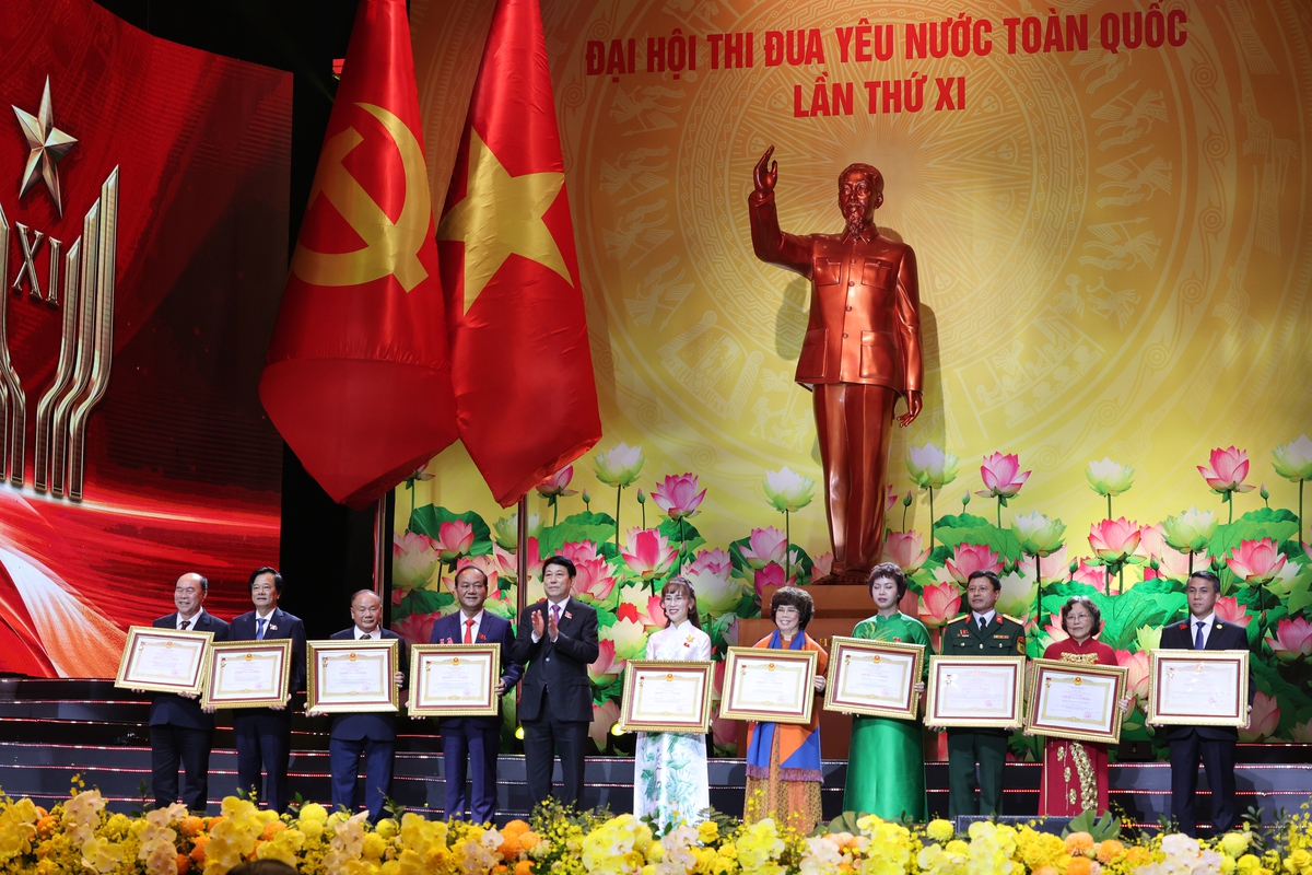 Những hình ảnh đẹp tại Đại hội Thi đua yêu nước toàn quốc lần thứ XI - Ảnh 18.