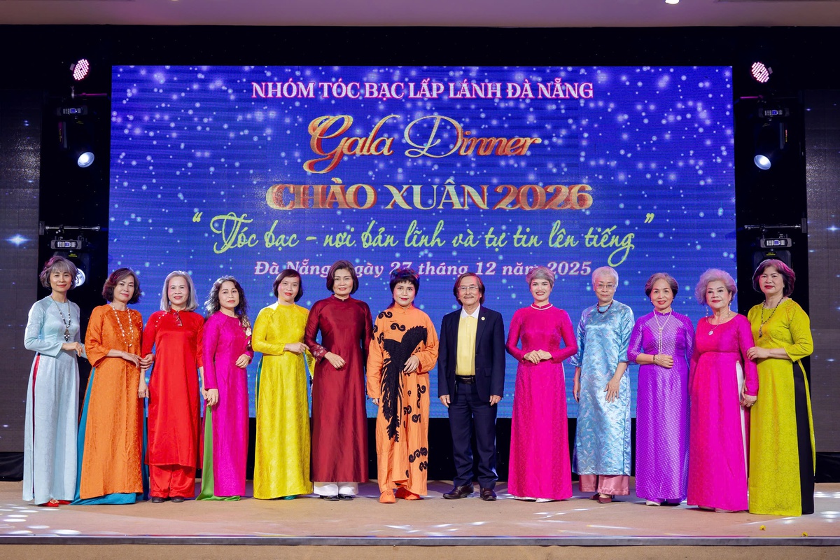 "Tóc bạc lấp lánh" Đà Nẵng: Sống trọn vẹn, tự tin và tự hào là chính mình- Ảnh 1.