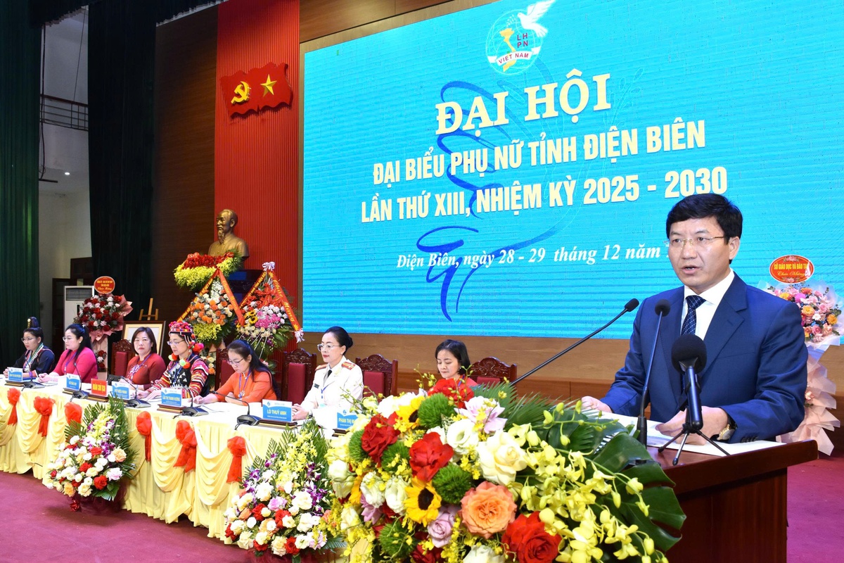 Đại hội đại biểu Phụ nữ tỉnh Điện Biên lần thứ XIII: Tự tin, sáng tạo, vững bước trong kỷ nguyên mới- Ảnh 4. Đại hội đại biểu Phụ nữ tỉnh Điện Biên lần thứ XIII: Tự tin, sáng tạo, vững bước trong kỷ nguyên mới- Ảnh 4.