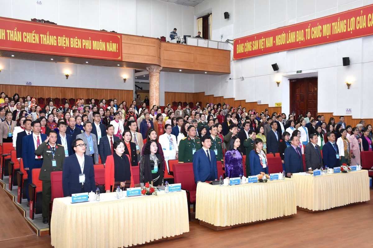 Đại hội đại biểu Phụ nữ tỉnh Điện Biên lần thứ XIII: Tự tin, sáng tạo, vững bước trong kỷ nguyên mới- Ảnh 2. Đại hội đại biểu Phụ nữ tỉnh Điện Biên lần thứ XIII: Tự tin, sáng tạo, vững bước trong kỷ nguyên mới- Ảnh 2.