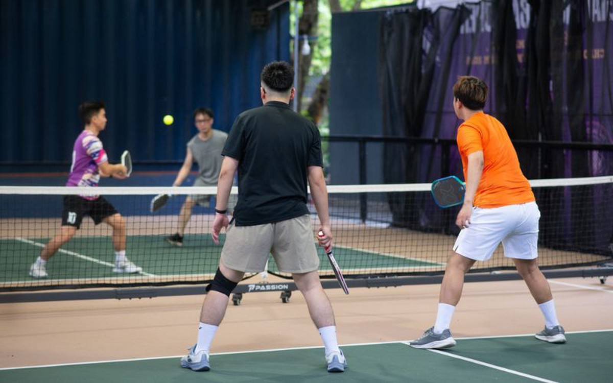 Phong trào chơi pickleball phát triển mạnh trong thời gian qua