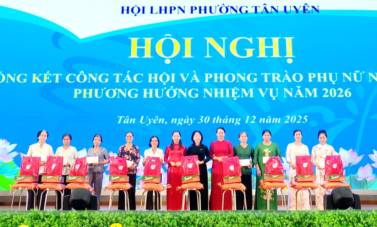 5 nhiệm vụ trọng tâm của Hội LHPN phường Tân Uyên năm 2026- Ảnh 2.