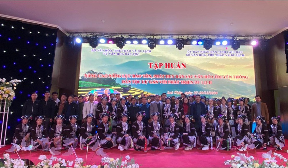 Nâng cao năng lực kinh tế cho phụ nữ dân tộc Lự để bảo tồn văn hóa gắn với phát triển- Ảnh 1.