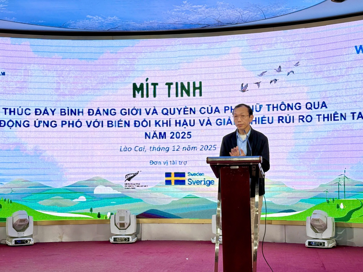 Thúc đẩy bình đẳng giới và quyền của phụ nữ thông qua hành động ứng phó với biến đổi khí hậu- Ảnh 3.