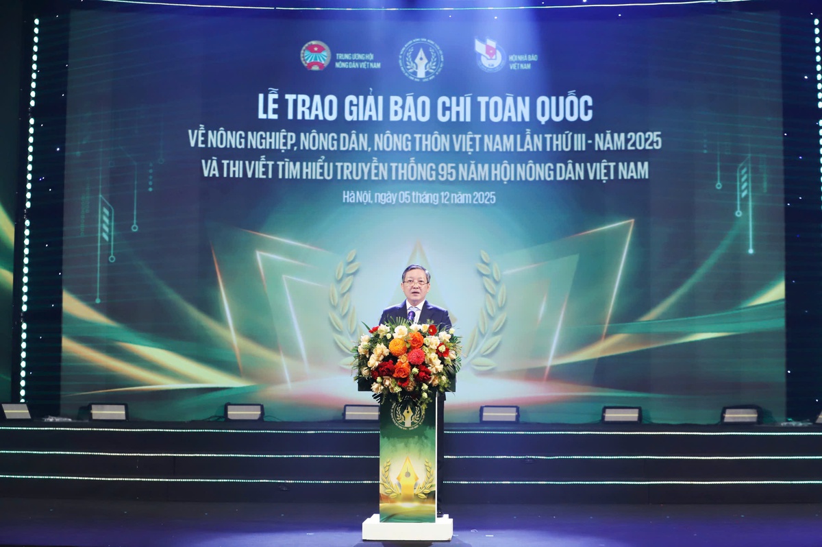 Tôn vinh 45 tác giả, nhóm tác giả đoạt giải báo chí về nông nghiệp, nông dân, nông thôn- Ảnh 3.